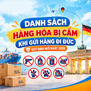 Danh Sách Hàng Hóa Bị Cấm Khi Gửi Hàng Đi Đức